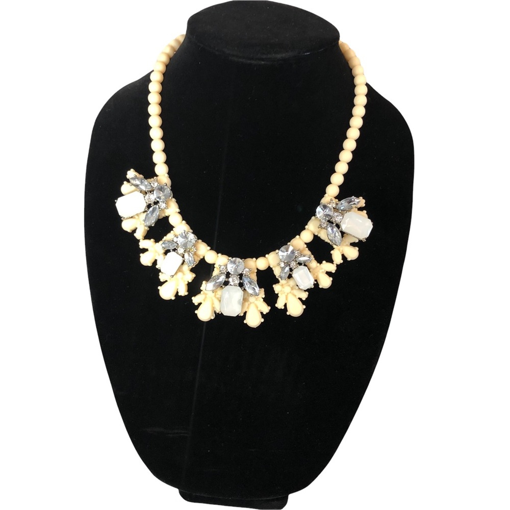 NY rubber beaded with jeweled embellishments